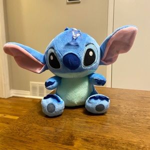 NWOT Stitch Plush with a Suction Cup